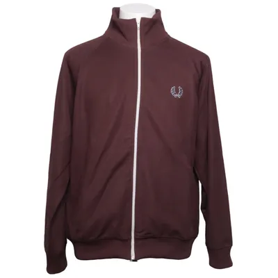 Träningsjacka (Brun, Beige) från Fred Perry Sportswear Bomull, Polyester