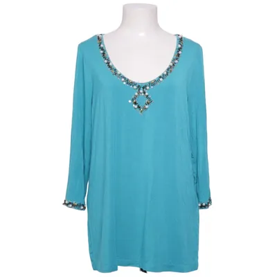 Haut (Bleu) de Emilia Lay Élasthane, Viscose
