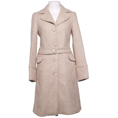 Kappa (Beige) från Massimo Dutti Woman Acetat, Viskos, Ull