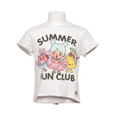 T-shirt (Wit, Meerkleurig) van Toca Life x H&M Katoen