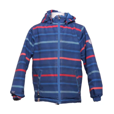 Ski jacket (Blue, Red, Multicolored) from Color Kids