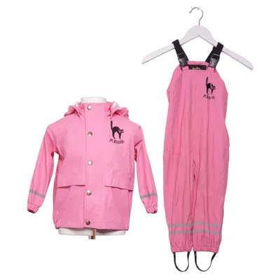 Regnställ (Rosa) från Mini Rodini Polyester, Polyuretan
