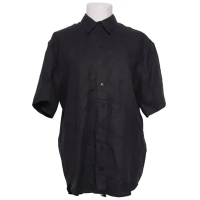 Short sleeve shirt (Black) from P.A.P Cotton, Linen