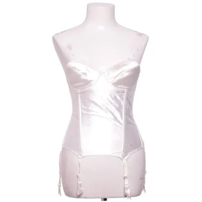 Corset (Blanc) de Figura Élasthane, Polyamide, Polyester