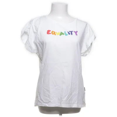 T-shirt (Vit, Flerfärgad) från Dedicated Bomull