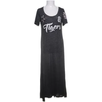 Robe longue (Gris) de Grace Coton, Polyester, Viscose