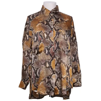 Blouse (Bruin, Beige, Zwart) van Zara Z1975 Denim