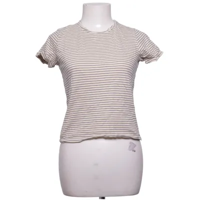 T-shirt (Beige, Blauw) van Pull & Bear Katoen
