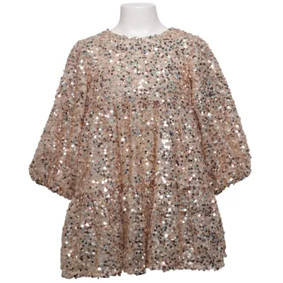 Cocktailklänning (Lila Sequins Bow Dress) från Konges Sløjd Bomull, Polyester