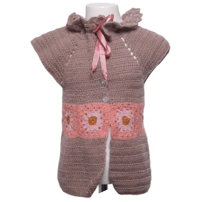 Cardigan (Beige, Rose, Jaune)
