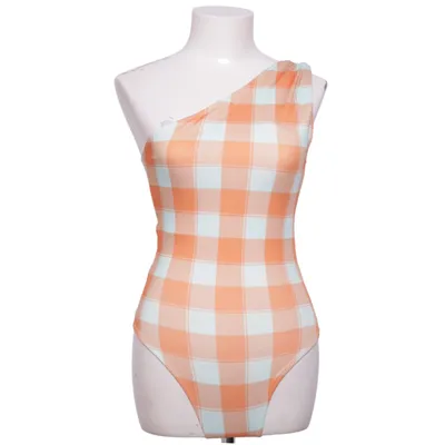 Maillot de bain une pièce (Orange, Vert) de Damson Madder Élasthane, Polyester