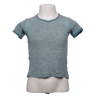 T-shirt (Blå, Vit) från Hocosa Silke, Ull