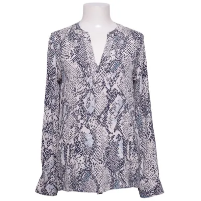 Blouse (Beige, Blauw, Zwart) van Herzen´s Angelegenheit Elastaan, Zijde