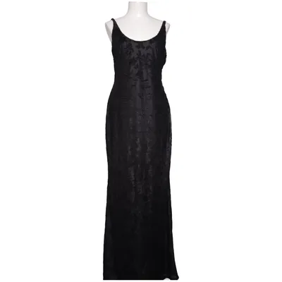 Maxi jurk (Zwart) van White Fox Elastaan, Polyester