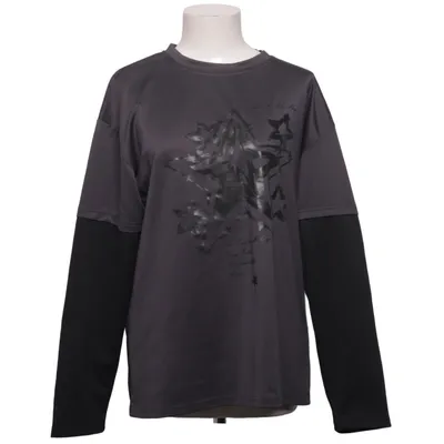 Långärmad t-shirt (Grå, Svart) från Trends