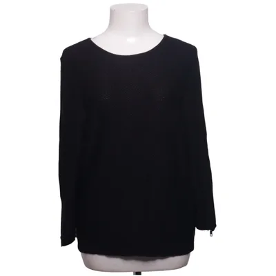 Sweater (Black) from Zoul Edition Metallic fiber, Viscose