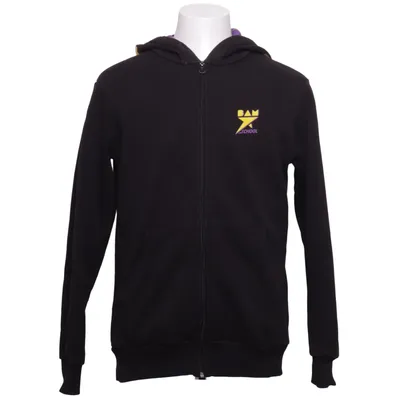 Sweat à capuche (Noir, Jaune, Violet) de BAM Coton, Polyester