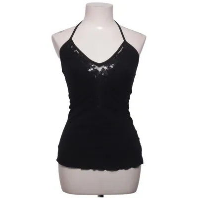 Halter neck top (Black) from Zoul Elastane, Viscose