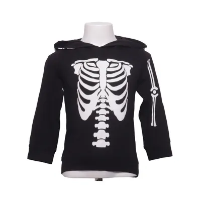 Huvtröja (Svart, Vit) från Mywear Young Bomull