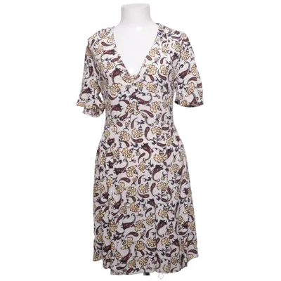 Jurk (Wit, Geel, Bruin) van Three Sixty Five Viscose