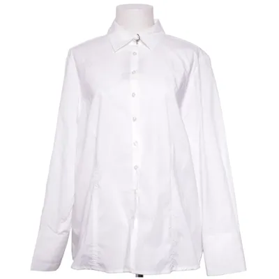 Shirt (Wit) van Eterna Katoen, Elastaan