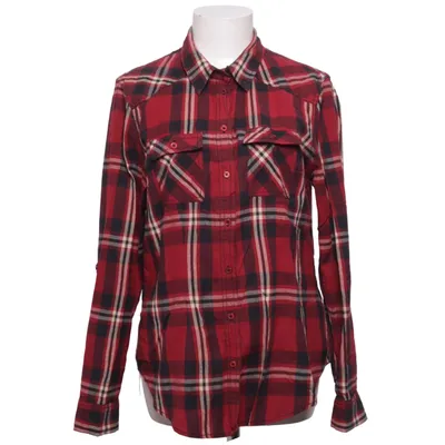 Chemise en flanelle (Rouge, Noir, Beige) de Peacocks Coton