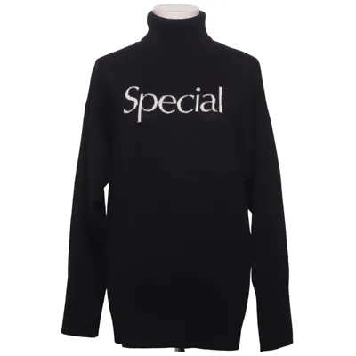 Rollkragenpullover (Schwarz) von Christopher Kane Wolle