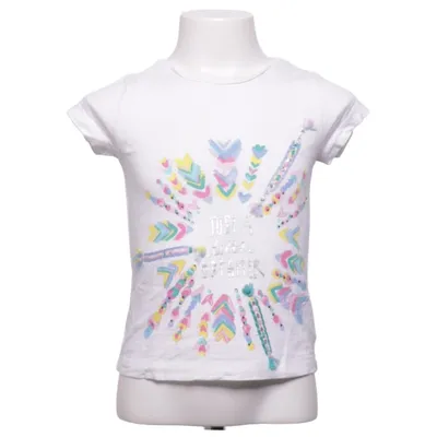 T-shirt (Wit, Meerkleurig) van Mothercare Katoen, Elastaan