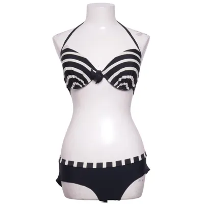 Bikini (Zwart, Wit) van Gina Benotti Elastaan, Polyamide