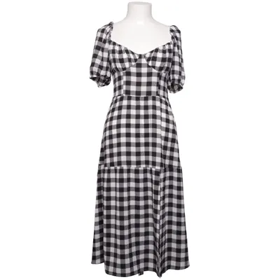 Klänning (Svart, Vit) från H&M Elastan, Polyester