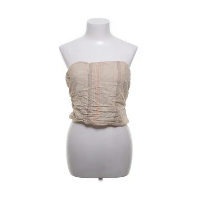 Tube Top (Beige, Mehrfarbig) von Divided by H&M Viskose, Leinen