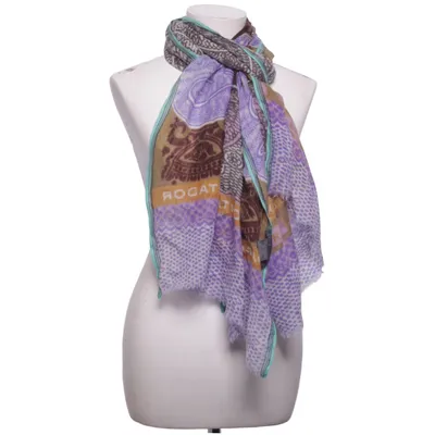 Scarf (Purple, Brown, Multicolored) from Épice Wool, Cashmere