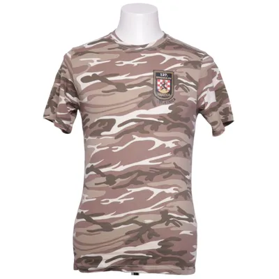 T-shirt (Brown, Beige, White) from Anvil Cotton