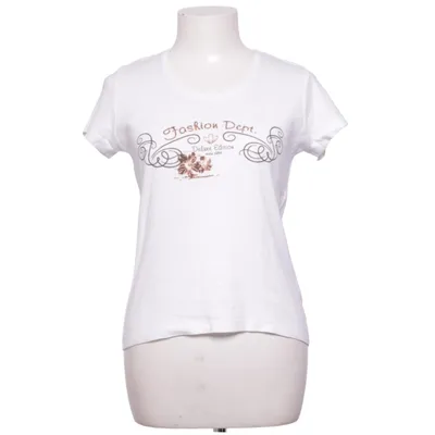 T-shirt (Vit, Flerfärgad) från Gina Benotti Bomull