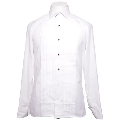 Tuxedo shirt (White) from Tuxer Cotton, Polyester