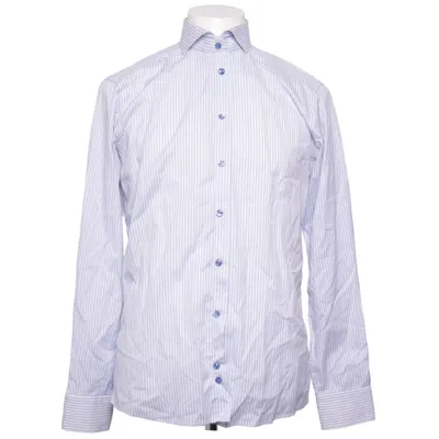 Shirt (Blue, White) from Eton Cotton