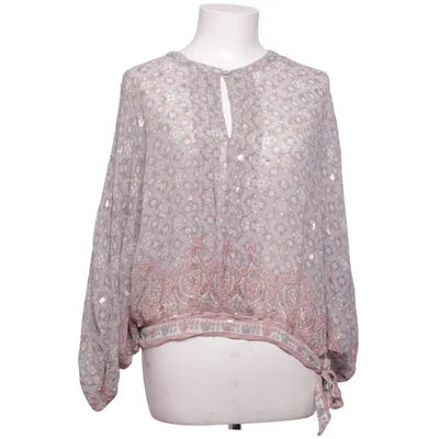 Blouse (Grijs, Meerkleurig) van Warehouse Metallvezel, Zijde