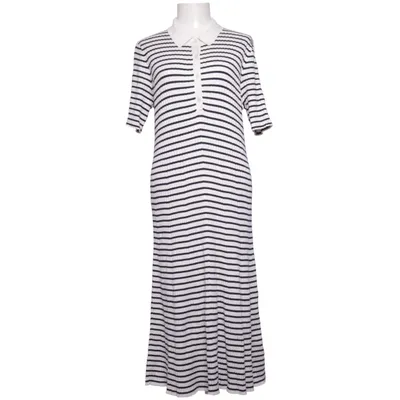 Polo dress (Black, White) from GANT Cotton, Modal, Polyamide