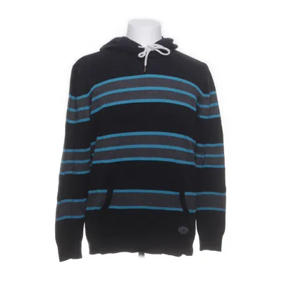 Huvtröja (Svart, Blå) från John Devin Akryl, Bomull