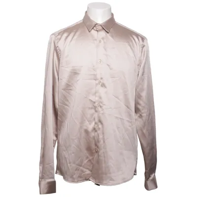 Hemd (Beige) von Twisted Tailor Elasthan, Polyester