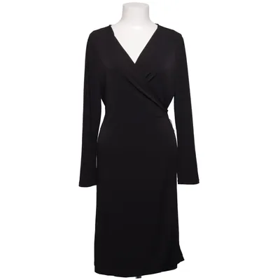 Omlottklänning (Svart) från Mango Suit Elastan, Polyester