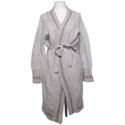 Strickjacke (Grau, Beige) von Coster Copenhagen Elasthan, Mohair, Polyester, Wolle