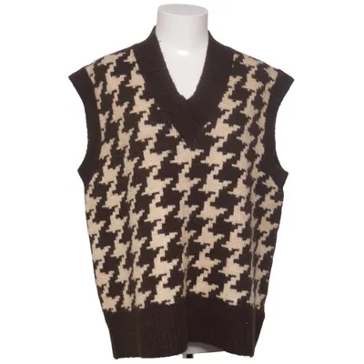 Spencer (Bruin, Beige) van Samsa Collection Acryl, Elastaan, Polyester, Wol