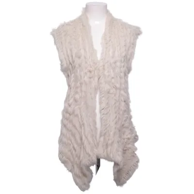 Bont gilet (Beige) van Furst Denmark Acryl, Bont