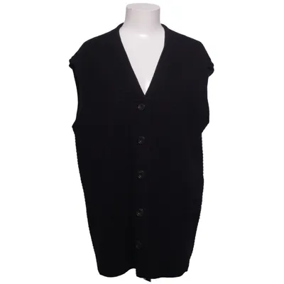 Vest (Black) from Olsen Collection Acrylic, Merino wool
