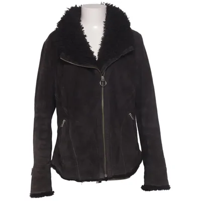 Shearling jacket (Black) from Jofama