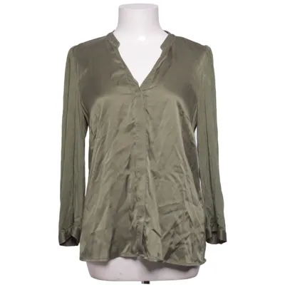 Bluse (Grøn) fra PBO Elastan, Silke, Viscose