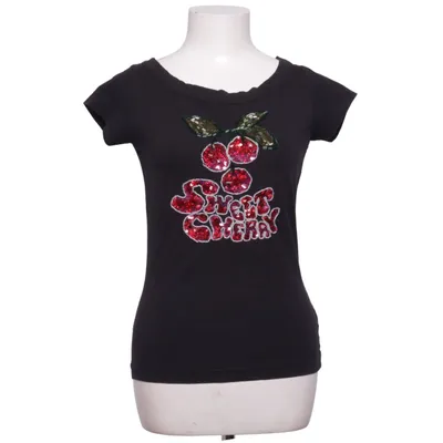 T-shirt (Black) from 17&co. Cotton, Elastane