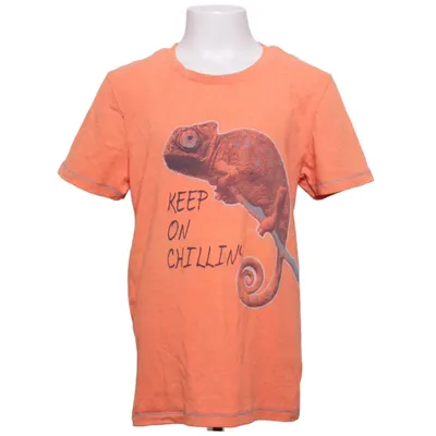 T-shirt (Oranje) van Kids Katoen, Elastaan, Polyester