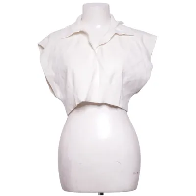 Crop top (Wit) van Dilvin Knit